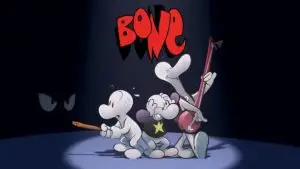 art of the graphic novel Bone
