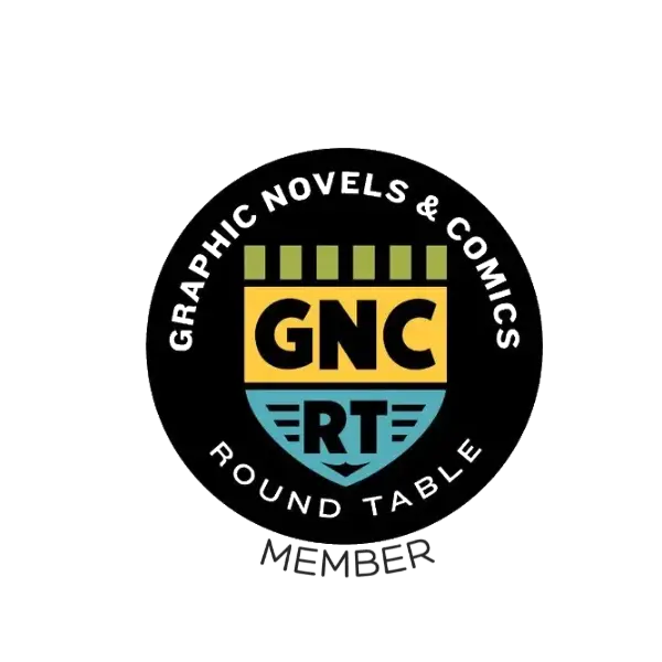 Graphic Novel & Comics Roundtable GNCRT Member Logo