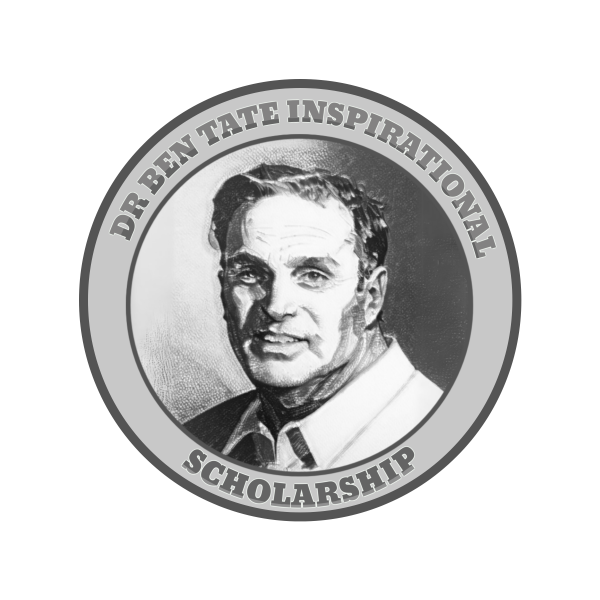 Dr Ben Tate Inspirational Scholarship Seal