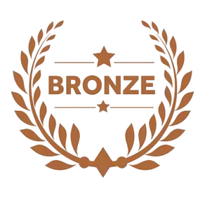 bronze emblem