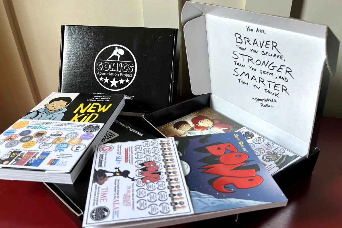 box of books